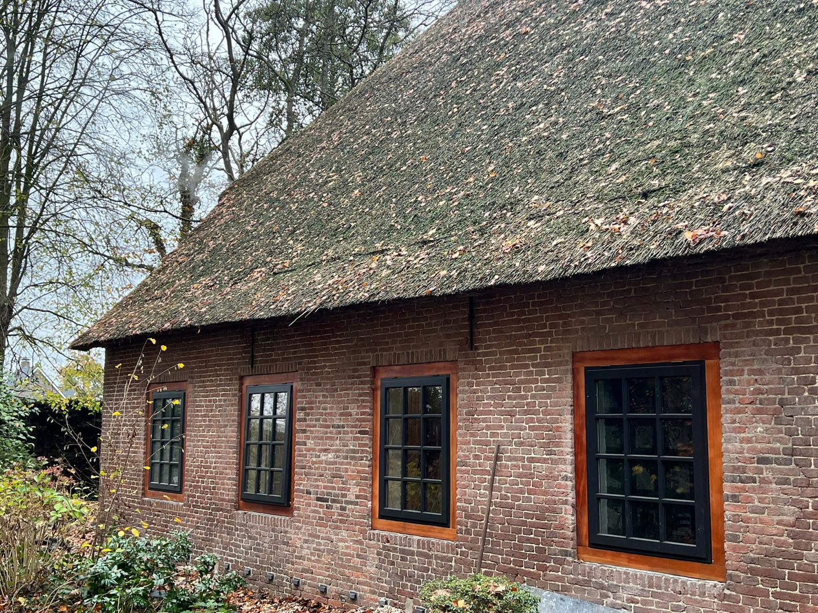 Japandi Lounge farmhouse windows